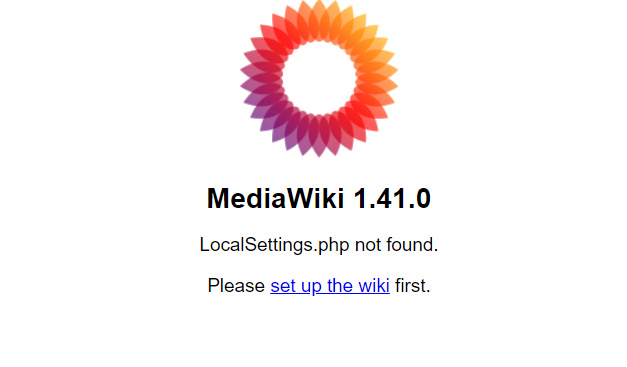 configuración wiki