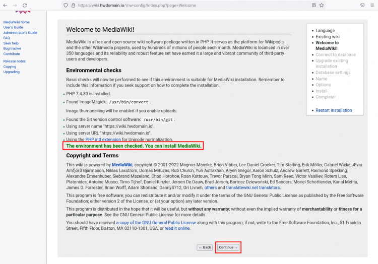 comprueba los requisitos del sistema