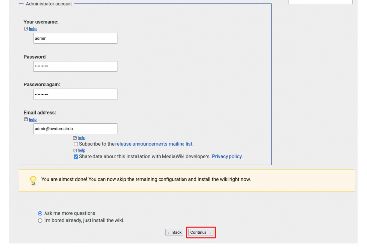 crear usuario administrador