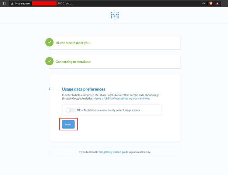 Configurar las preferencias de uso