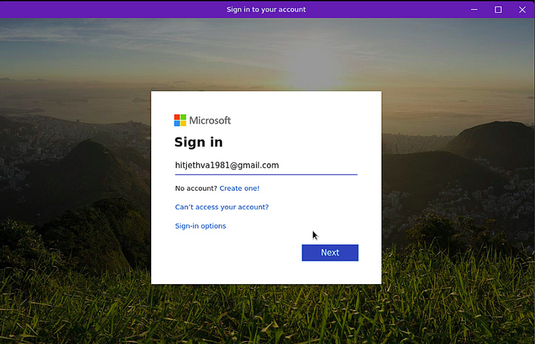 Inicio de sesión en Microsoft Teams