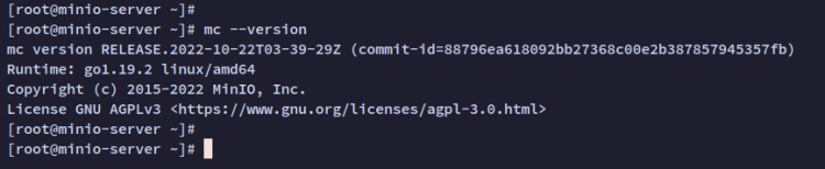 comprobar la versión del cliente