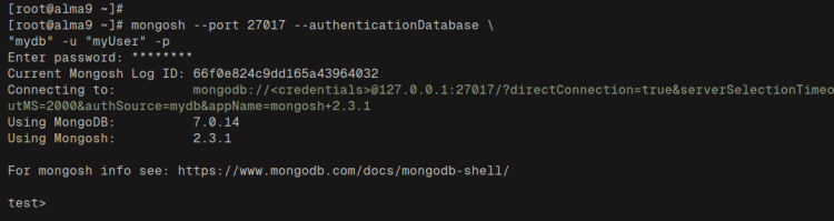 conectarse a la base de datos
