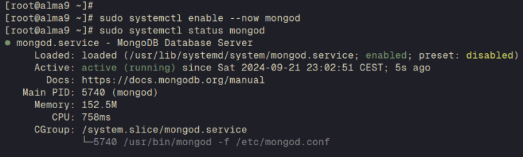 empezar a verificar mongodb