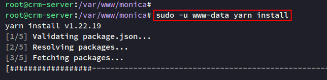 instalar dependencias