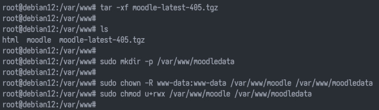 configurar directorio moodle