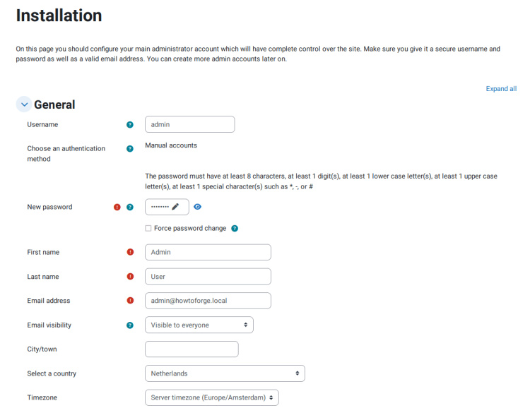 usuario administrador