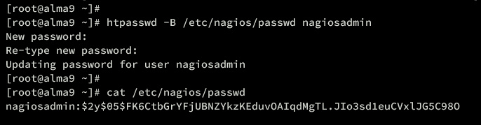 cambiar la contraseña de nagiosadmin