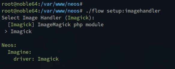 configurar gestor de imágenes