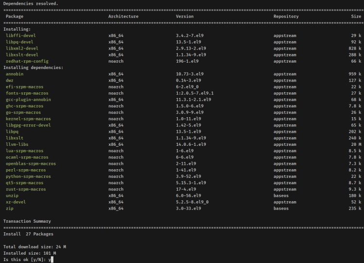 instalar dependencias