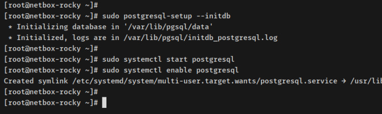 inicializar base de datos