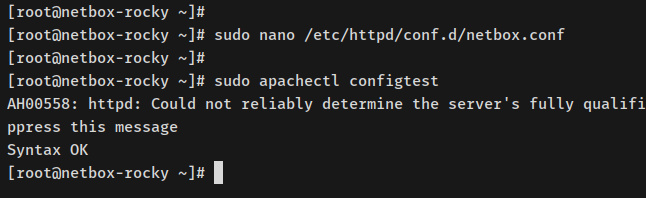 verificar host virtual