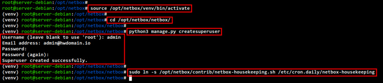 crear usuario netbox admin