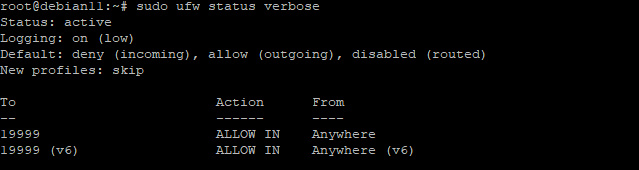 Configurar el cortafuegos
