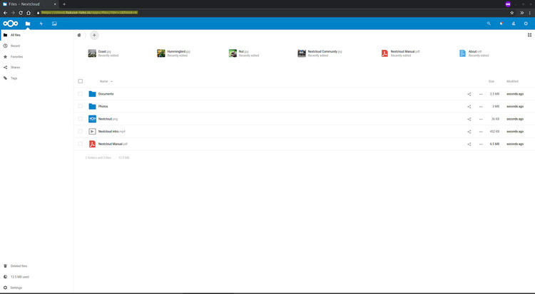 NextCloud en CentOS 8