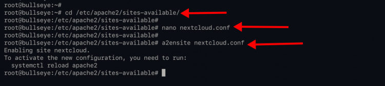 Configurar un host virtual para Nextcloud