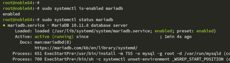 prueba mariadb