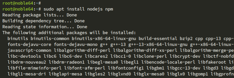 instalar nodejs