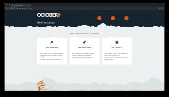 Cómo empezar con el CMS de octubre
