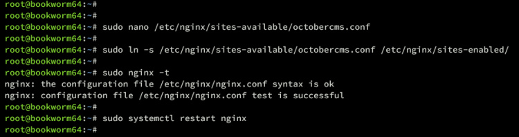 configuración de nginx