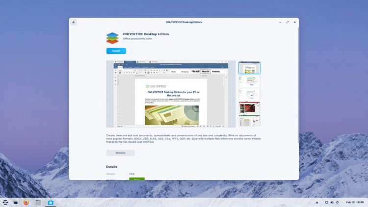 Instalar ONLYOFFICE en Zorin OS