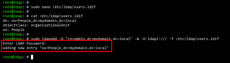 Configurar el grupo Personas OpenLDAP