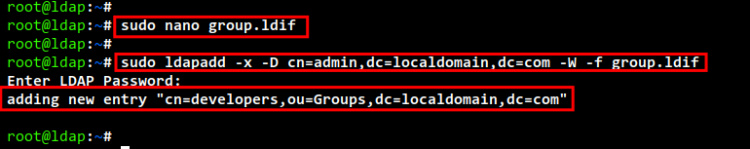 crear un nuevo grupo