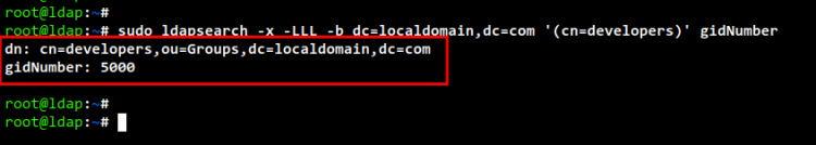 comprobar los grupos