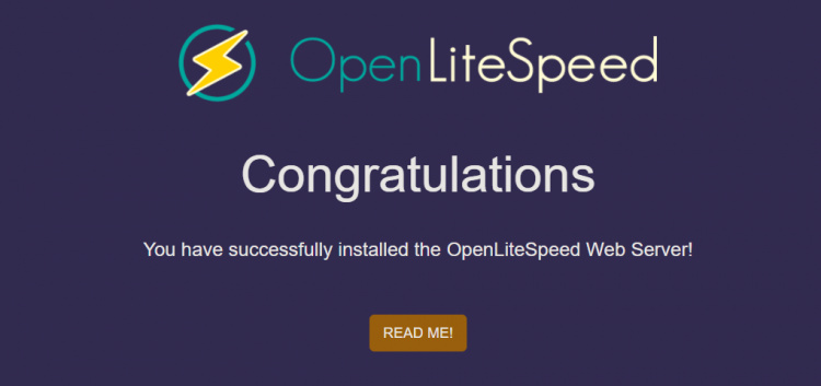 Probando OpenLiteSpeed