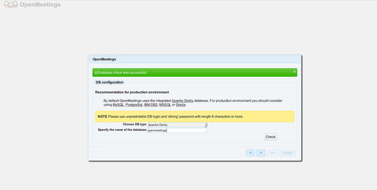 Selecciona el tipo de base de datos