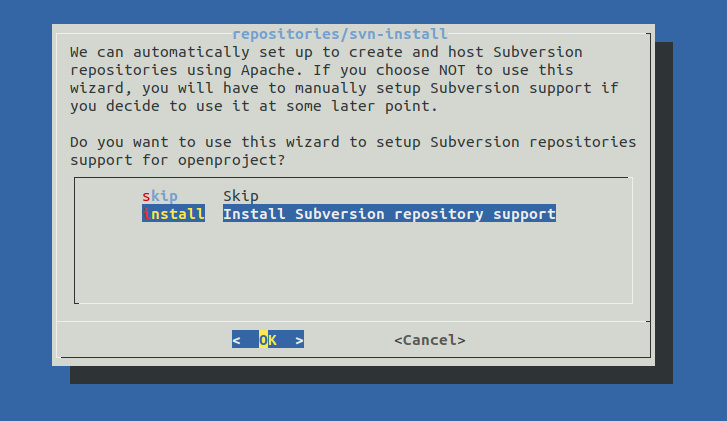 Instalar subversión