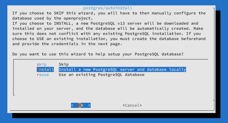 instalar postgresql
