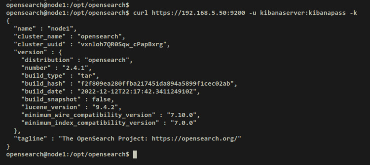 verificar opensearch