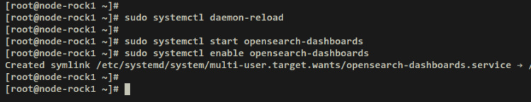 iniciar los cuadros de mando de opensearch