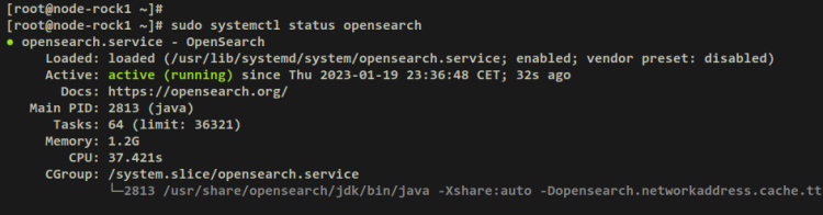 verificar opensearch