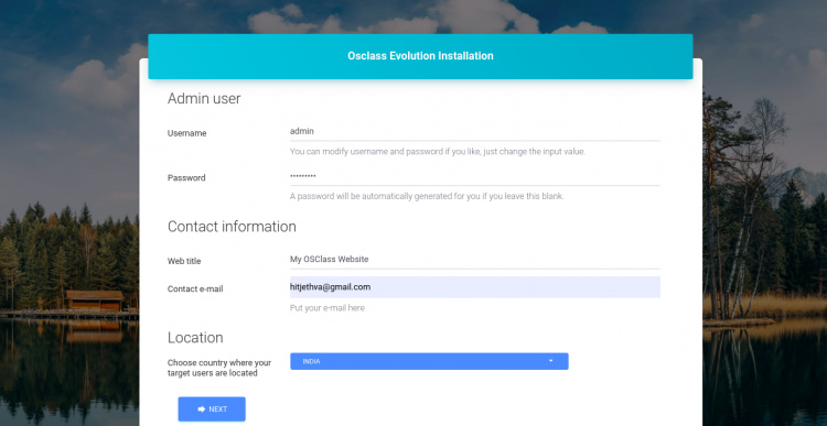 Creación de usuarios administrativos
