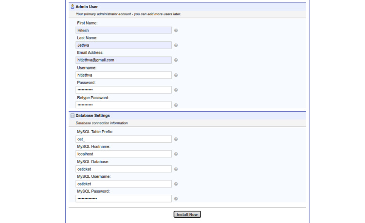 usuario administrador