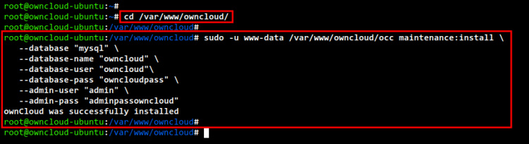 instalar owncloud