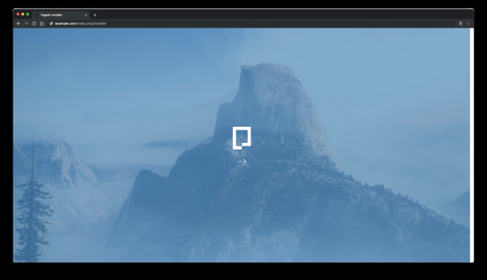 Instalador web de Pagekit