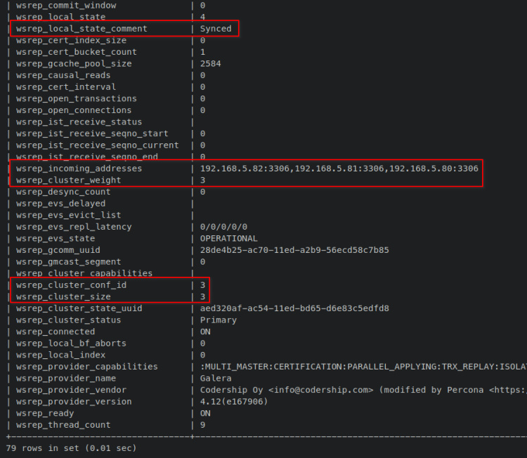 verificar cluster pxc-roc03