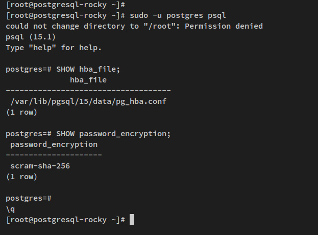 mostrar contraseña por defecto configuración de aencriptación y autenticación
