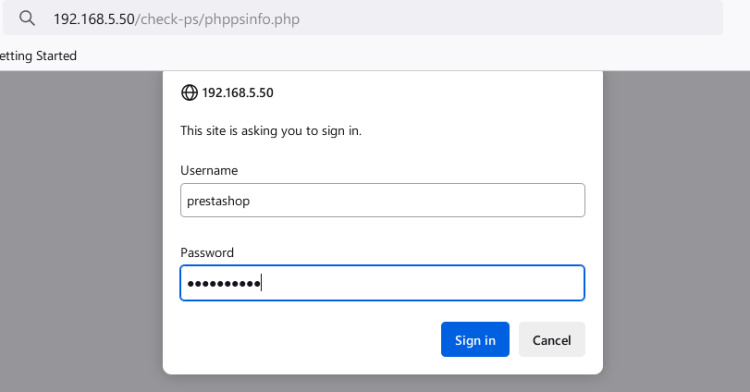 comprobador prestashop