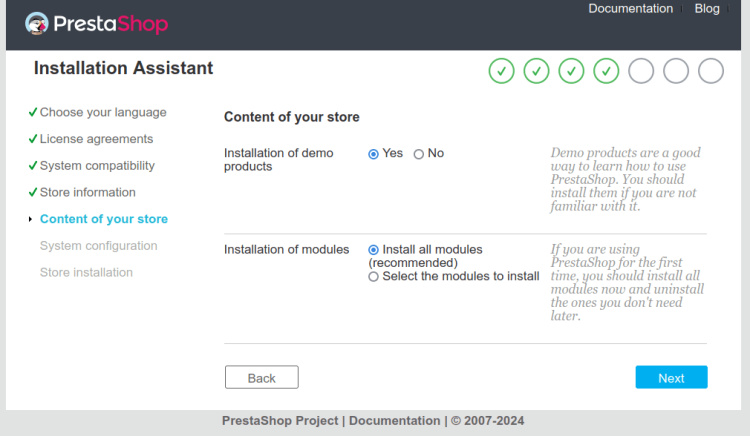 instalar demo