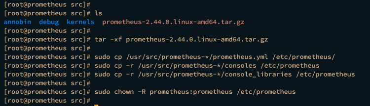 descargar prometheus