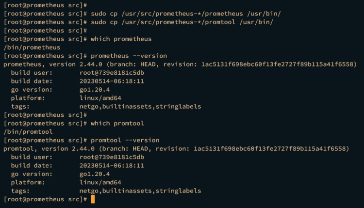 comprobar prometheus