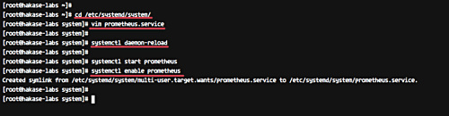 Configurar Prometheus para systemd
