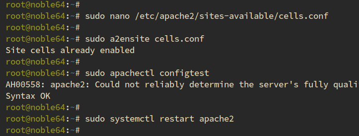 configurar apache