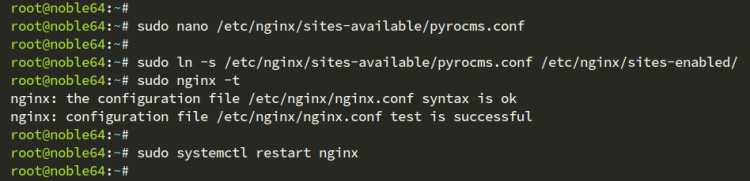 configuración de nginx