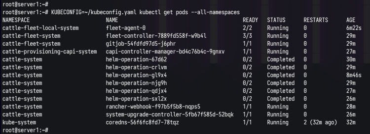 comprueba los pods de kubernetes mediante kubectl