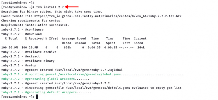 Instalar Ruby con RVM en Rocky Linux
